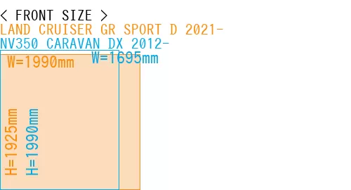 #LAND CRUISER GR SPORT D 2021- + NV350 CARAVAN DX 2012-